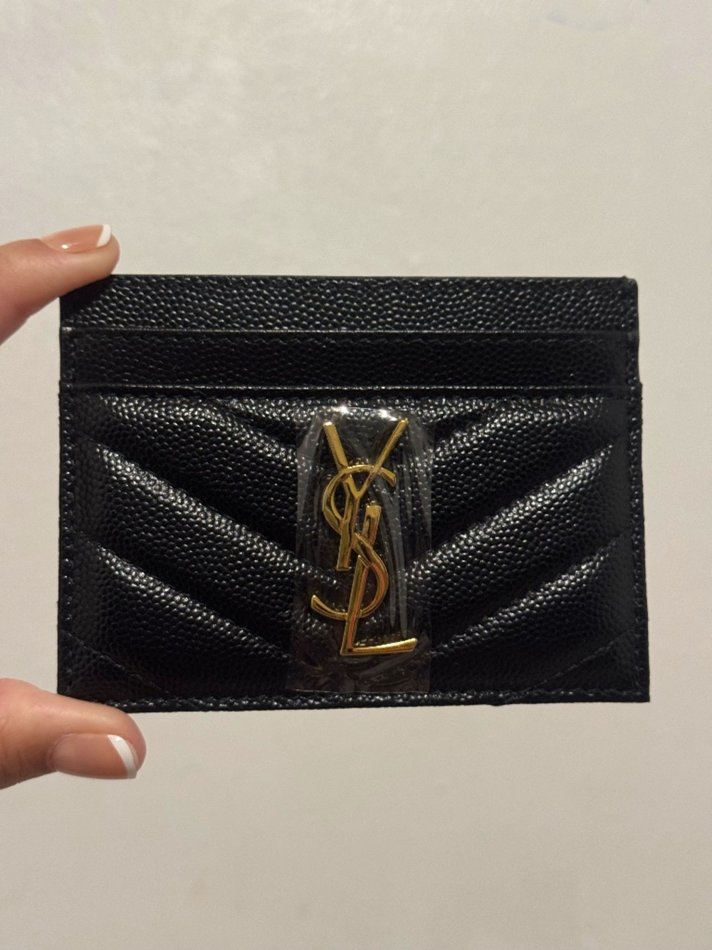 xYSL CASSANDRE MATELASSÉ CARD CASE